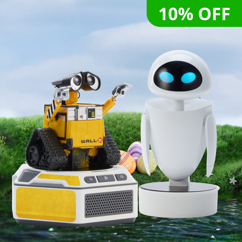 Mini Robot - Disney Pixar WALL-E Collector's Set - Wall-E & Eve