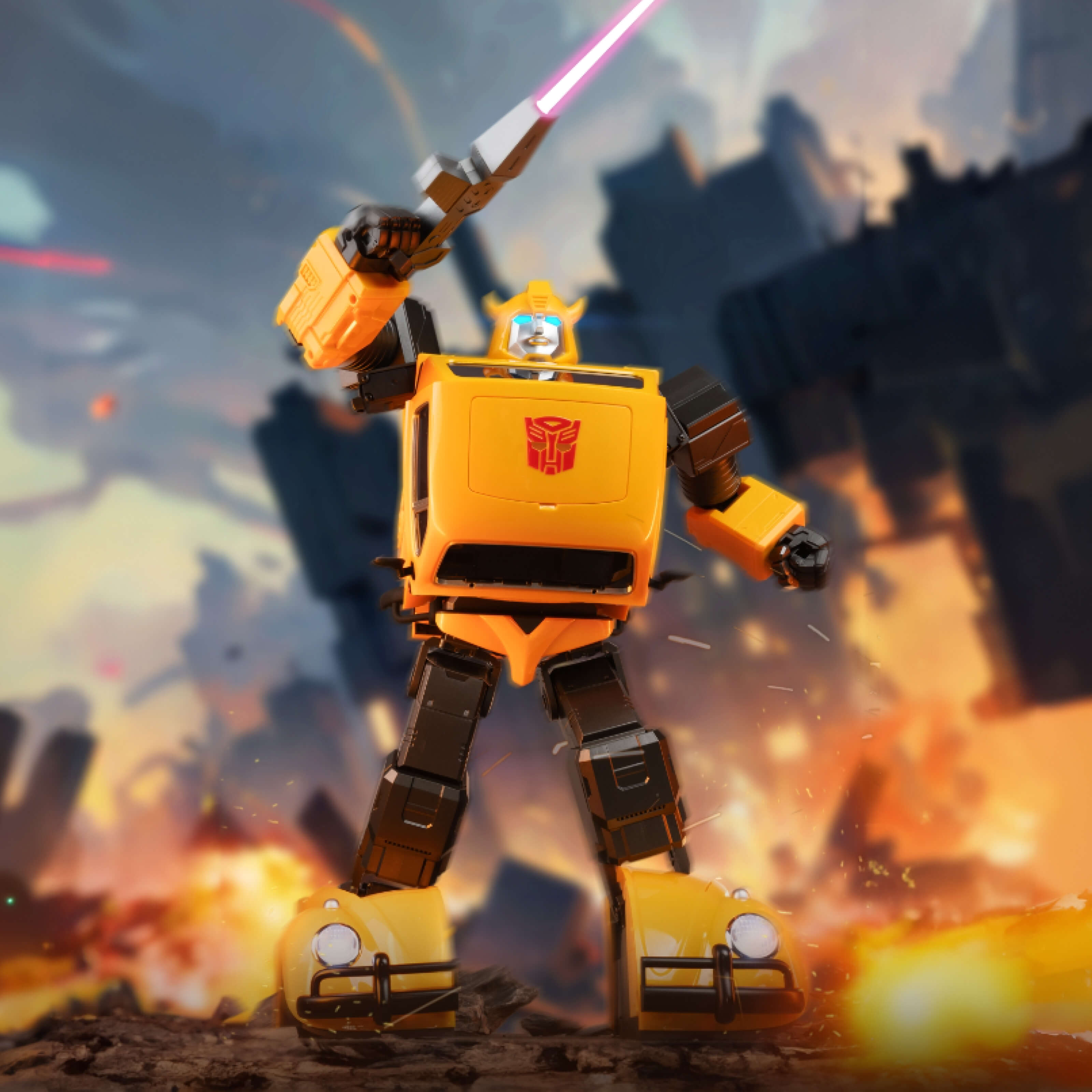 Flagship Bumblebee Auto-Converting Robot
