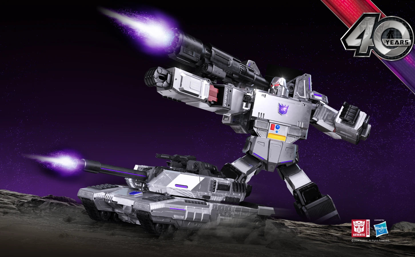 A Nostalgic Tribute: Megatron 40th Anniversary Special Edition Showcased