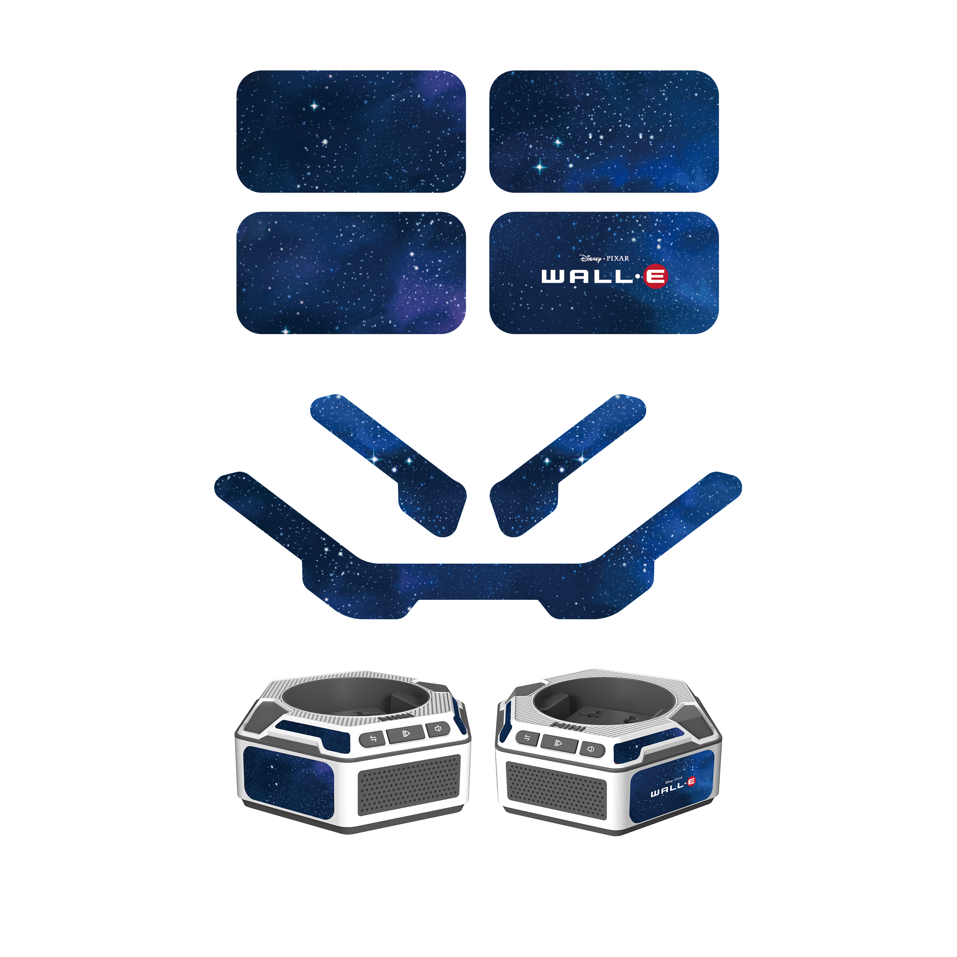 Mini Robot - Disney Pixar WALL-E Collector's Set - Wall-E & Eve