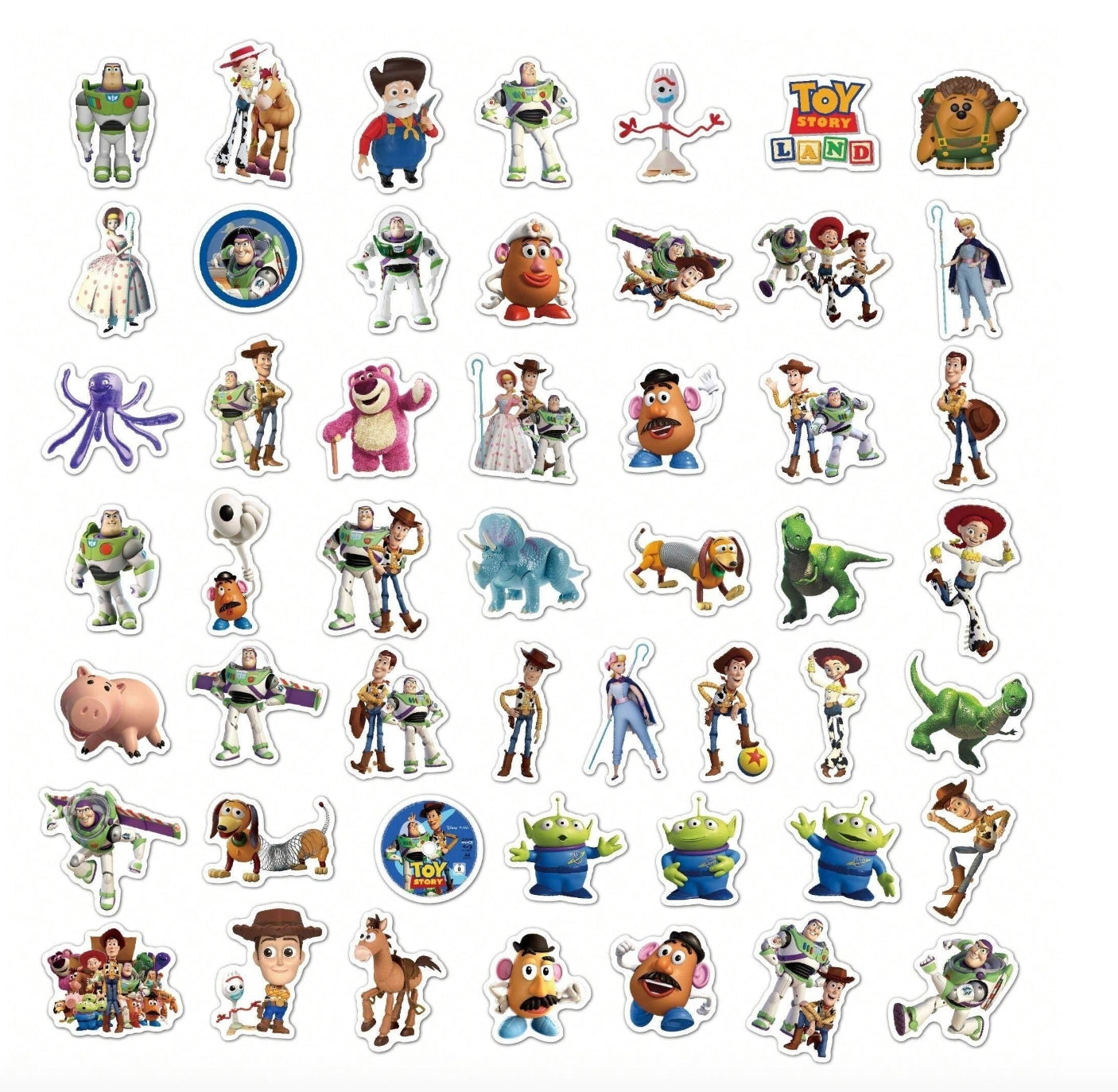 Disney Cartoon Sticker Set