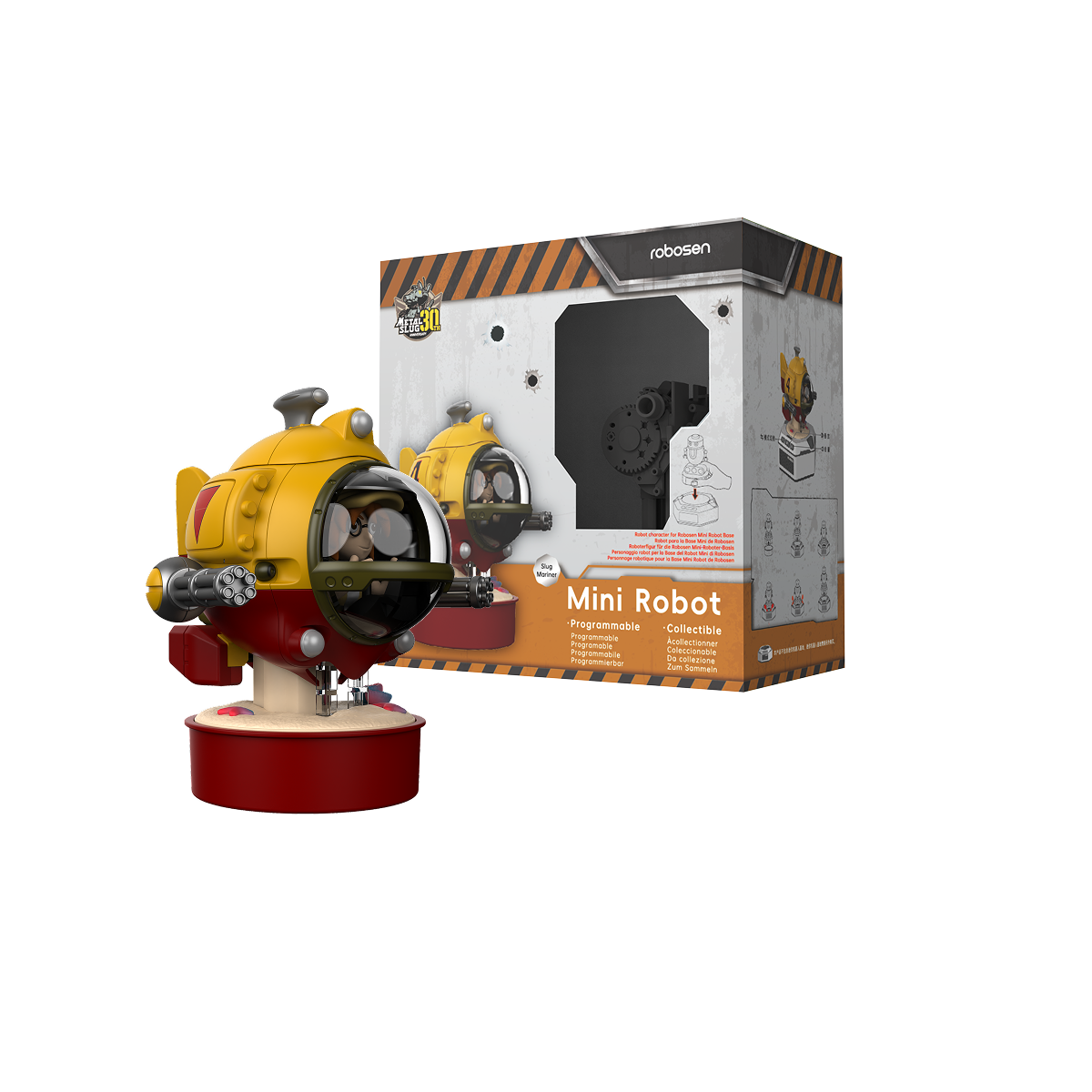Mini robot Robosen - serie SNK Metal Slug (base se vende por separado)