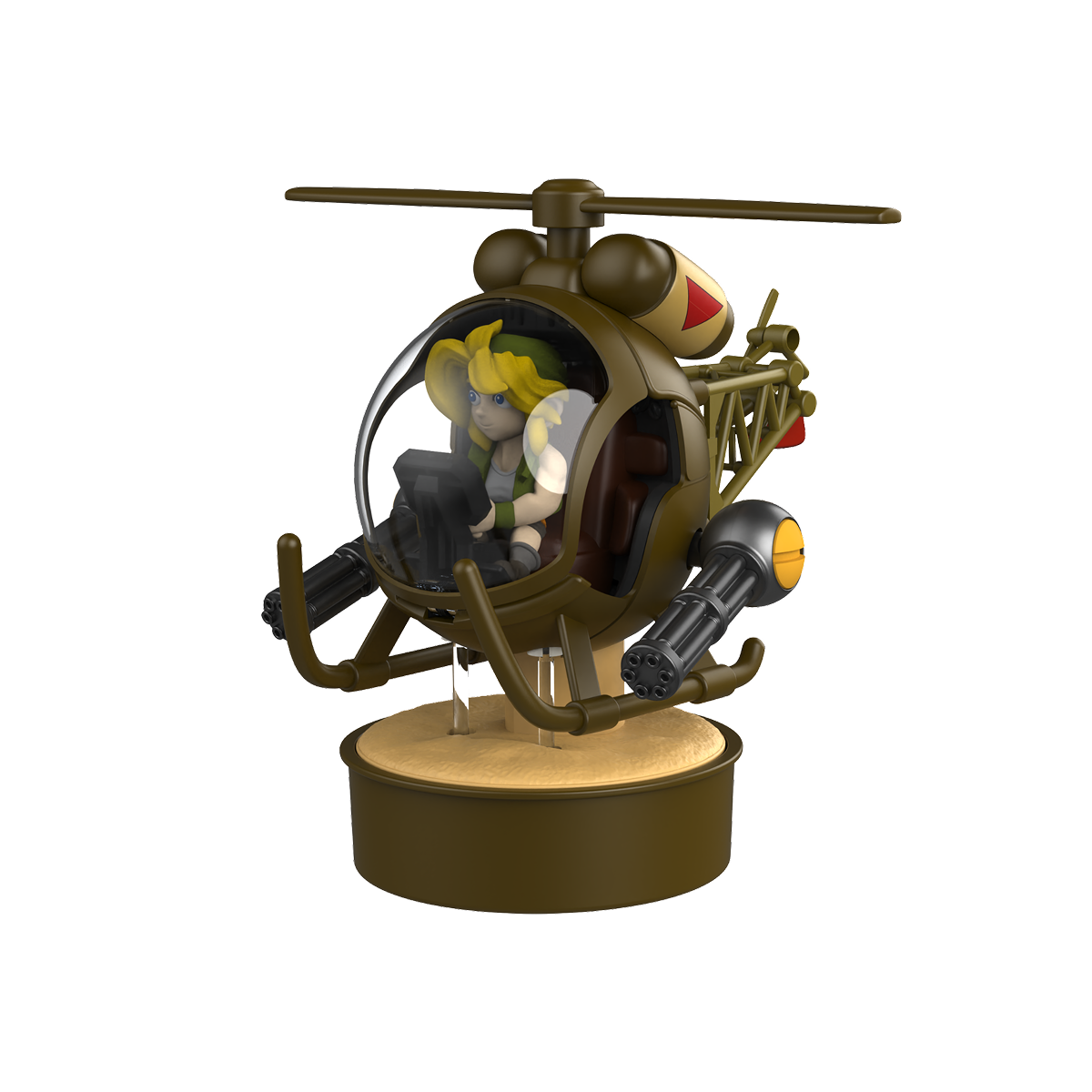 Mini robot Robosen - serie SNK Metal Slug (base se vende por separado)