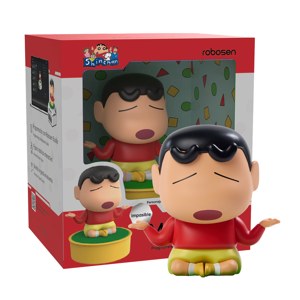 Robosen Mini-Roboter – Shin-Chan-Serie (Nur in Spanien erhältlich – Basisstation separat erhältlich)