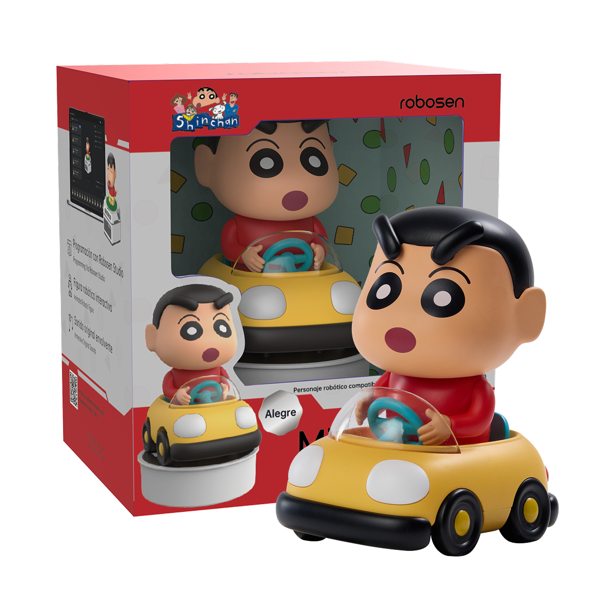 Robosen Mini-Roboter – Shin-Chan-Serie (Nur in Spanien erhältlich – Basisstation separat erhältlich)