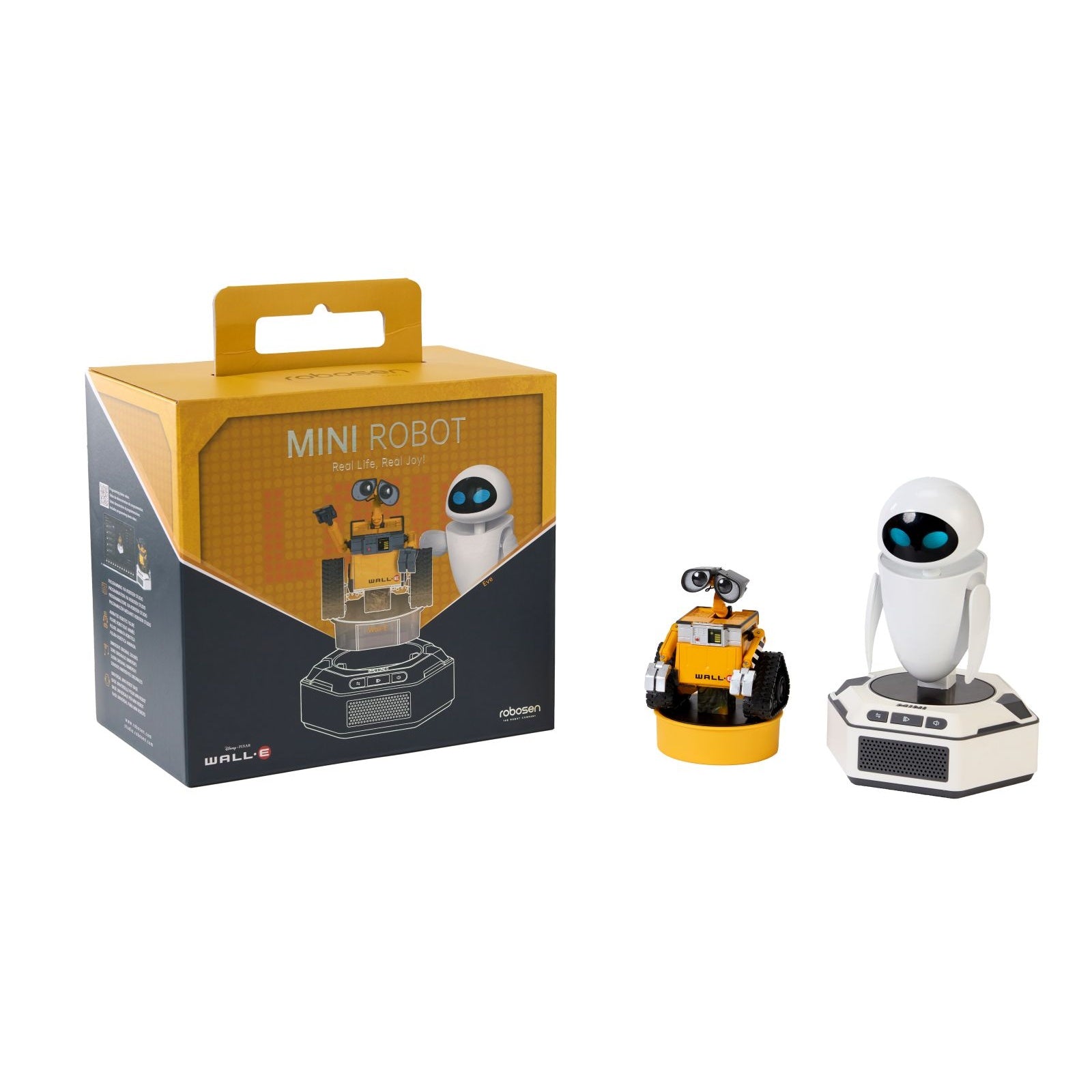 Mini Robot - Disney Pixar WALL-E Collector's Set - Wall-E & Eve